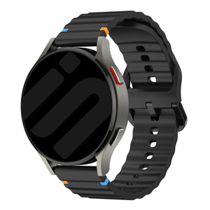 Withings ScanWatch Nova Wave Silicone Strap (Black)