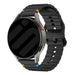 Coros Apex 42mm wave Silikonarmband (Schwarz)