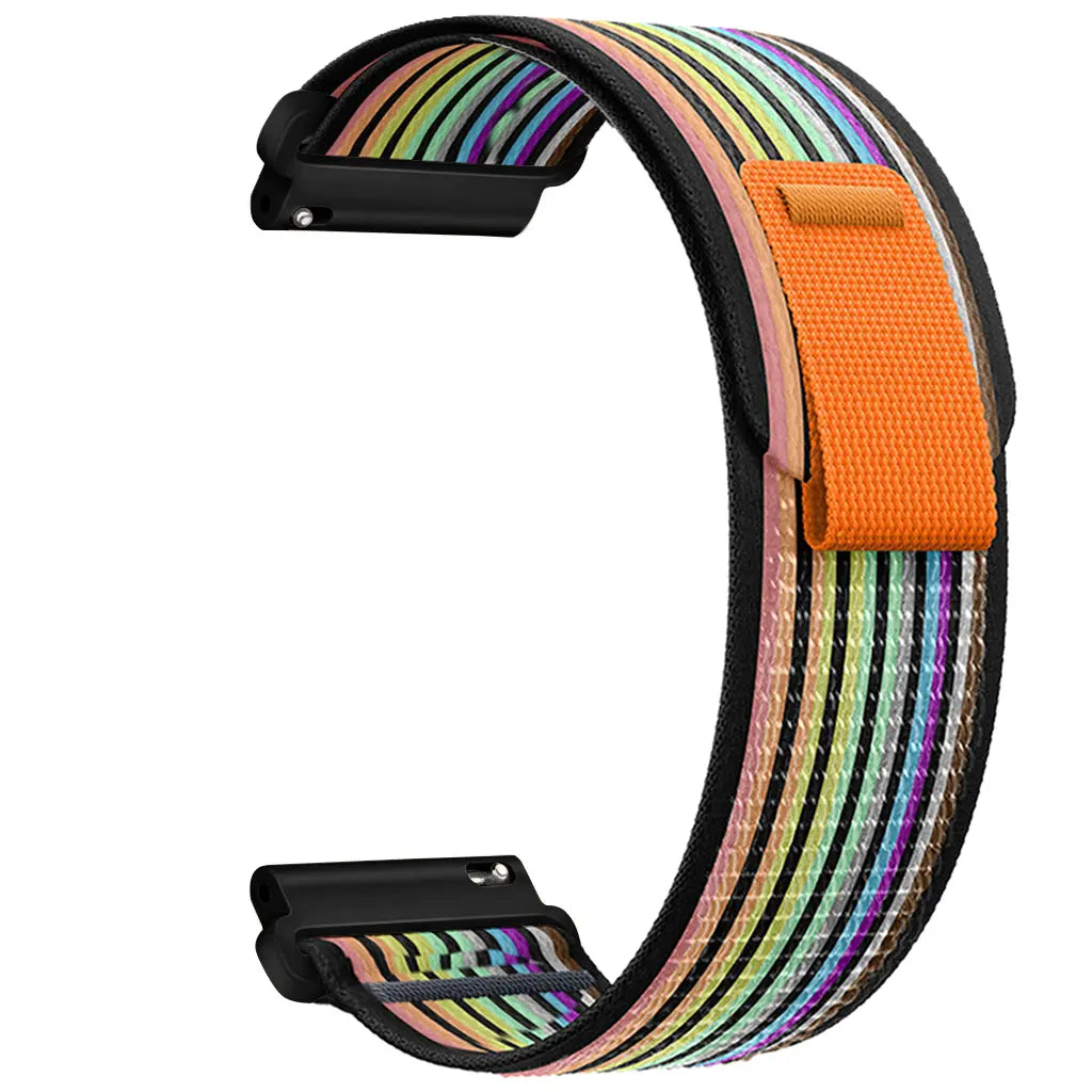 Garmin Bounce 2 Trail Nylon Strap (Black/Colourful)