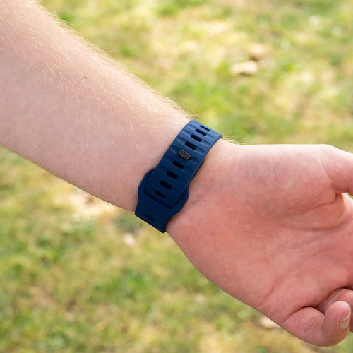 Suunto 5 Peak Outdoor Silikonarmband (Dunkelblau)