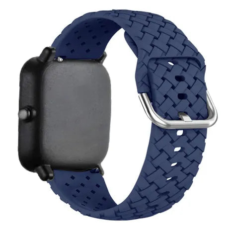 Xiaomi Amazfit Bip Geflochtenes Silikonarmband (Dunkelblau)