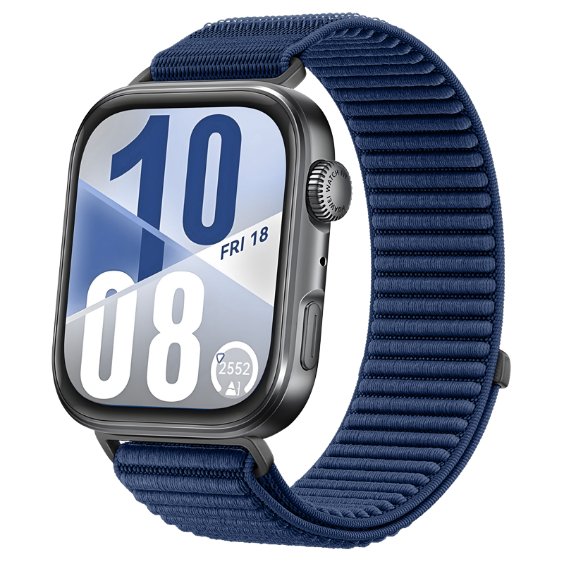 Huawei Watch Fit 4 Pro Nylon Wave Strap (Blue)