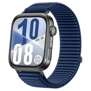 Huawei Watch Fit 5 Wave Nylonarmband (Dunkelblau)