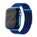 Bandz Apple Watch Milanese Loop Armband (Blau)