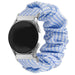 Samsung Gear Sport Scrunchie Strap (Striped Blue)