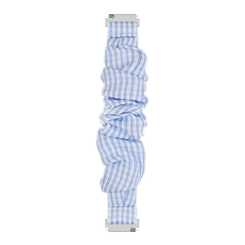 Amazfit GTS 2 Scrunchie Armband (Blauer Streifen)