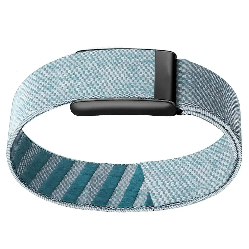 WHOOP 5.0 Biceps Nylon Armband (Blau)