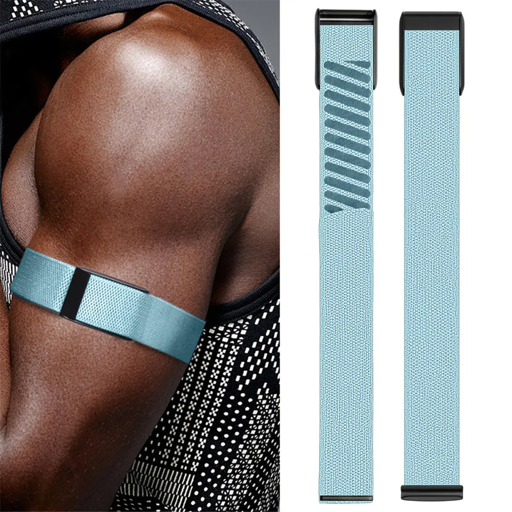 WHOOP MG Biceps Nylon Bracelet (Blue)