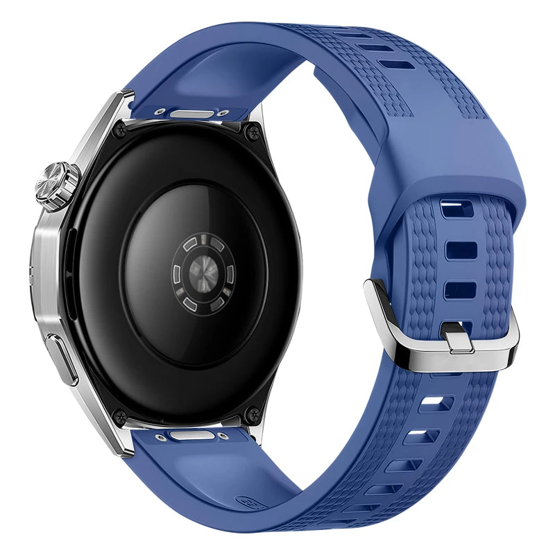 ICE Smart 2.0 Rectangular 1.96 One Push Silicone Strap (Blue)