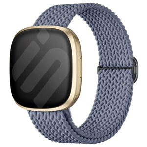 Fitbit Sense 2 Adjustable Woven Strap (Grey-Blue)