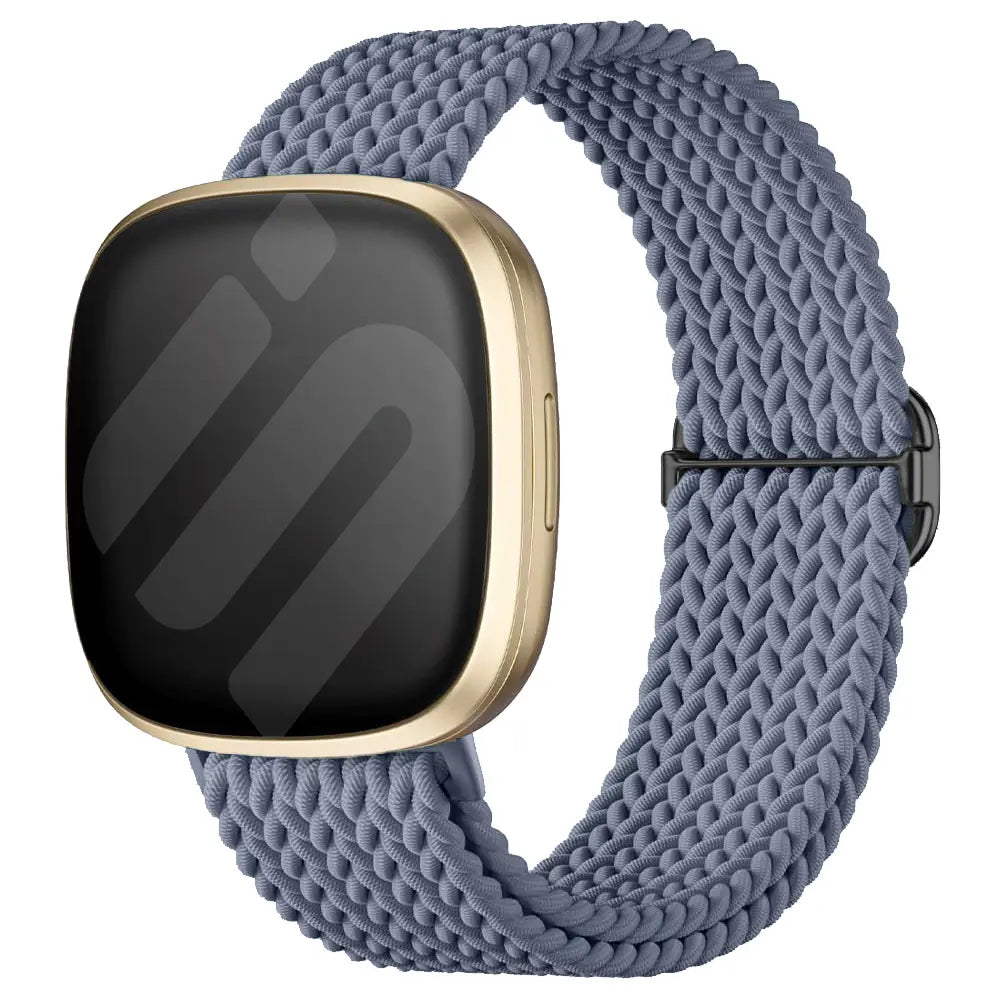 Fitbit Sense 2 Adjustable Woven Strap (Grey-Blue)