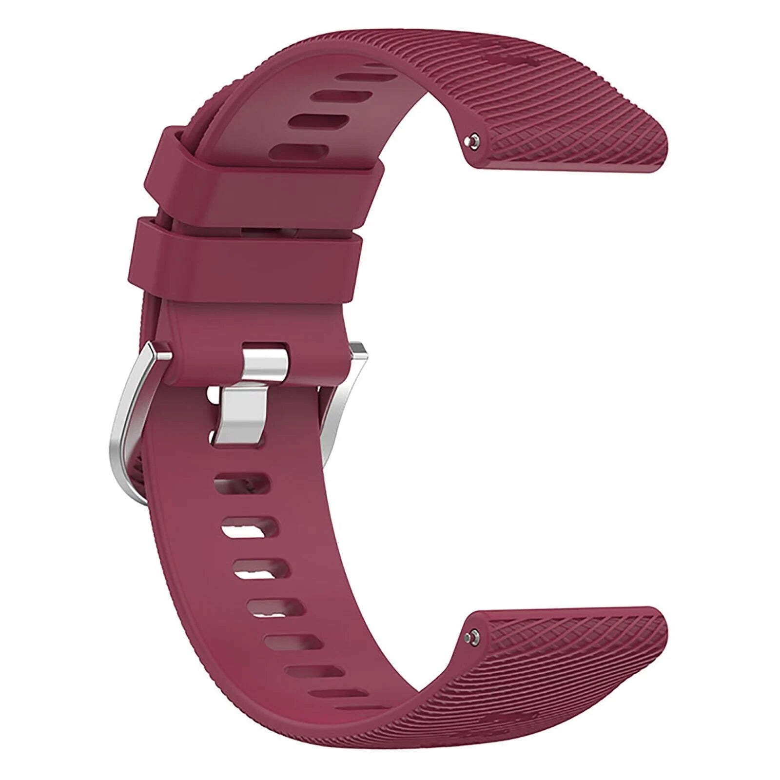 Garmin Vivoactive 6  Silicone Strap (Wine Red)