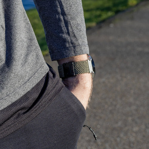 Gard Pro Ultra 2+ Geflochtenes Armband mit P-Schnalle (Grün)