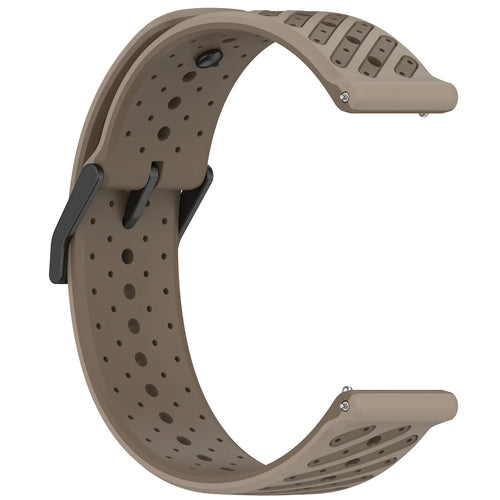 ICE Fit 1.78 Striped Silicone Strap (Brown)