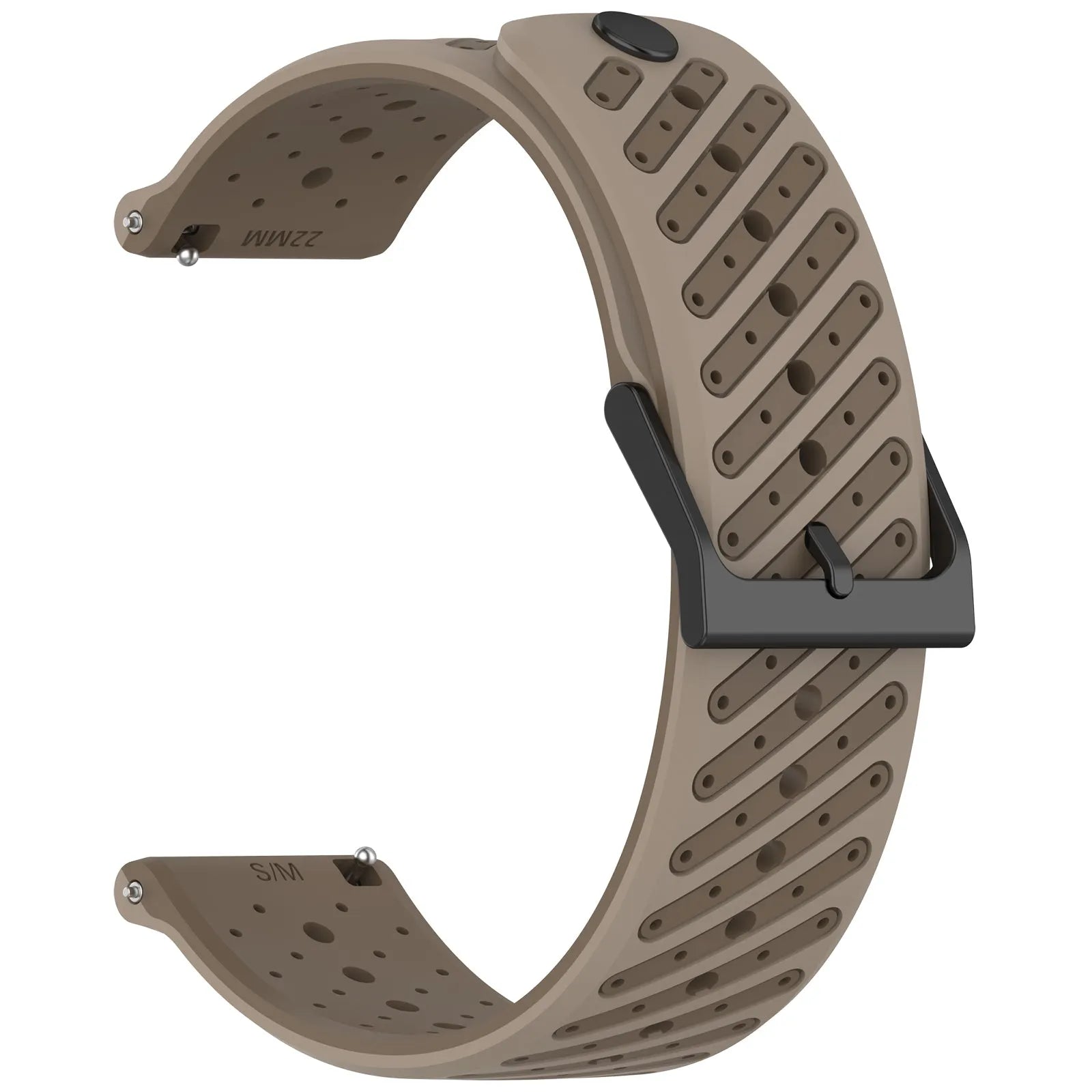 Gard Pro Ultra 2+ Gestreiftes Silikonarmband (Braun)