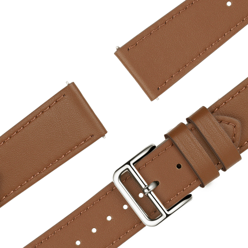 Bandz Garmin Vivoactive 4s Leather Strap 'Deluxe' (Brown)