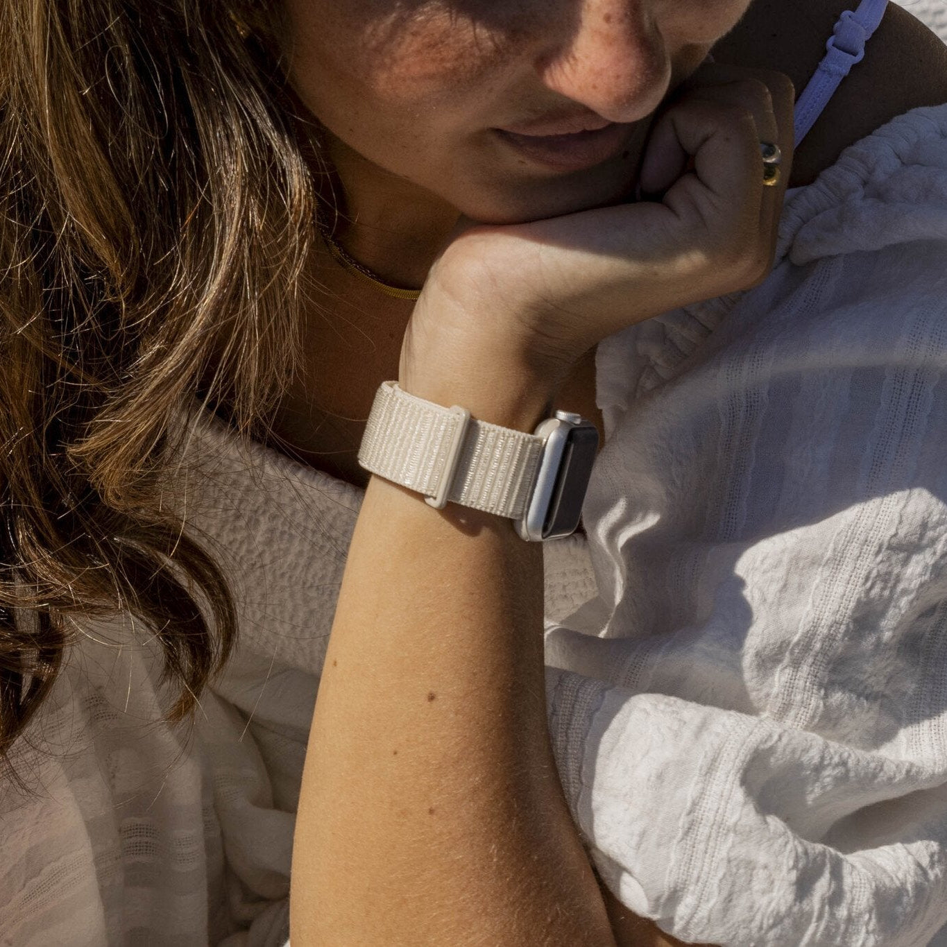 xoxo Wildhearts Apple Watch Nylon Strap (Starlight)