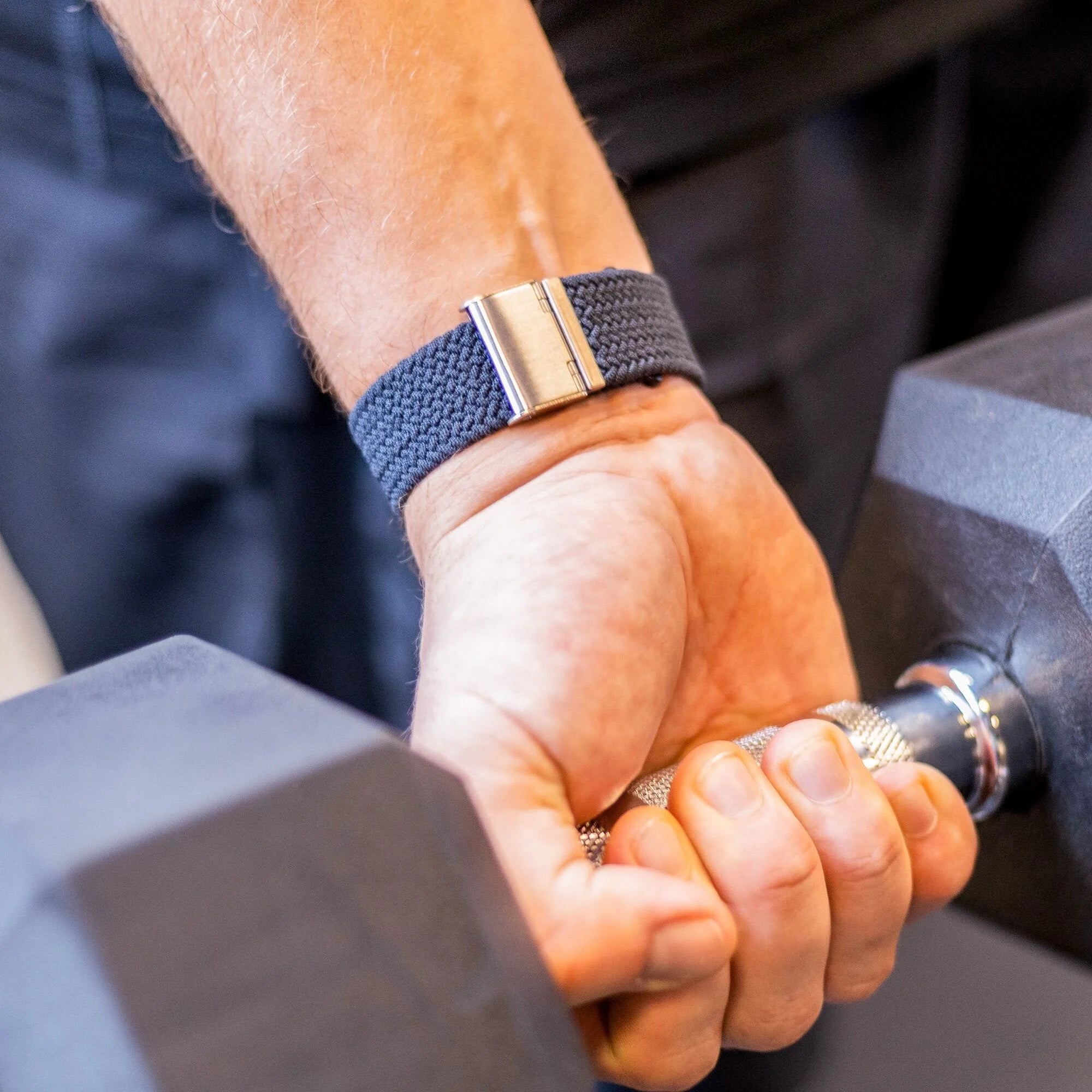 Apple Watch geflochtenes Armband (Charcoal)