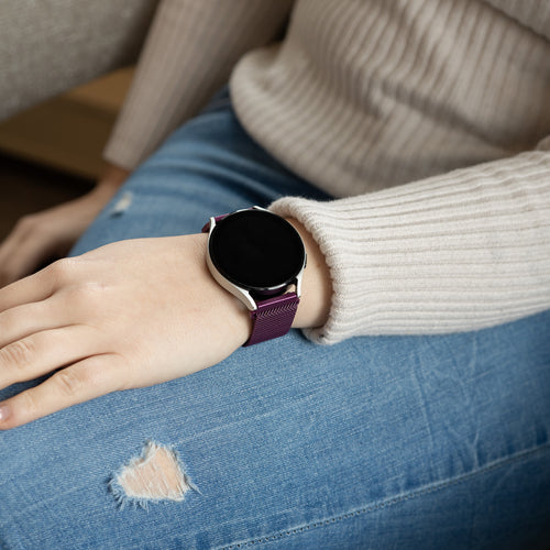 Samsung Galaxy Watch 4 - 40mm Milanese-Armband (Lila)