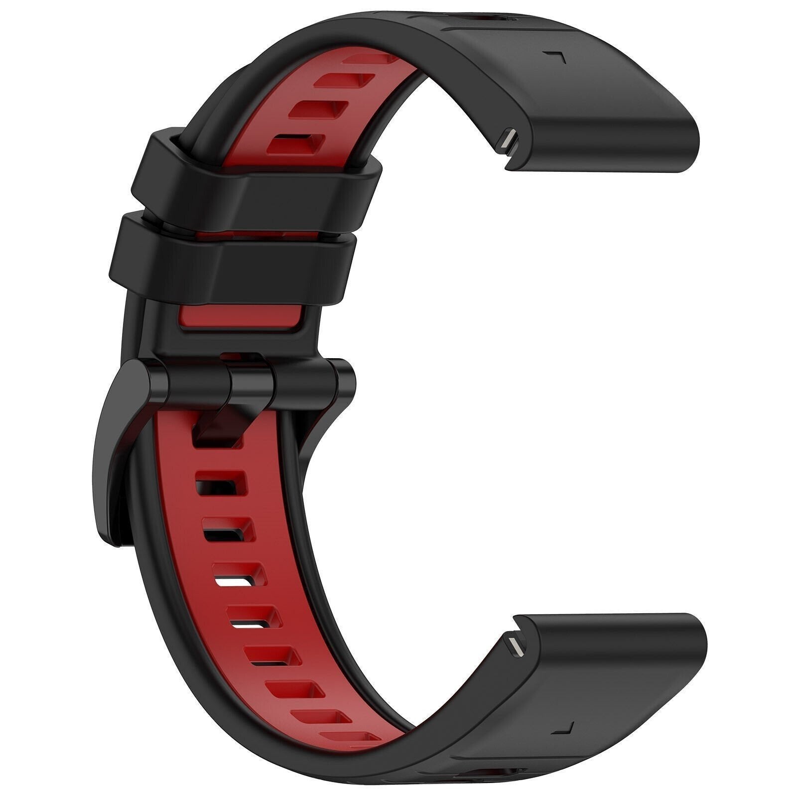 Garmin Descent G2 Sportarmband mit Schnalle (Schwarz/Rot)