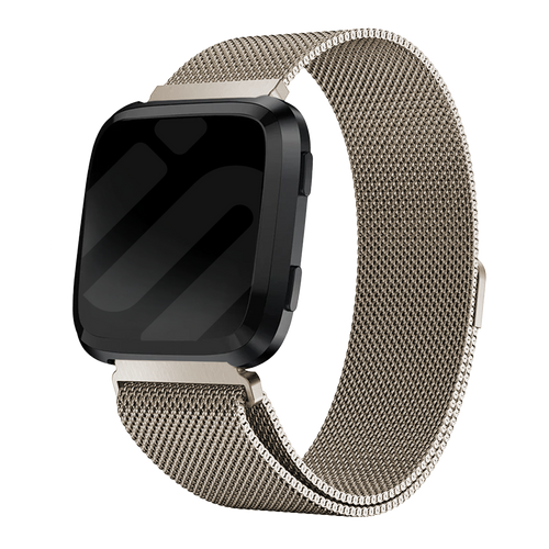 Fitbit Versa / Versa 2 Milanese-Armband (Sekt)