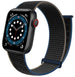 Apple Watch Nylon Loop Armband (Anthrazit)