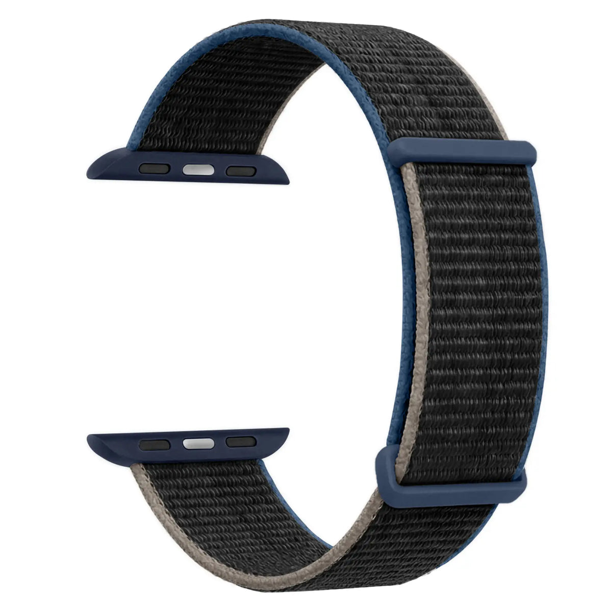 Apple Watch Nylon Loop Armband (Anthrazit)