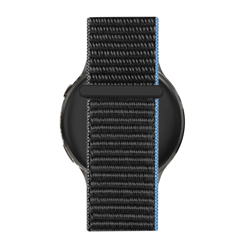 Bandz Garmin Forerunner 255 Nylon Loop Armband (Anthrazit)