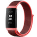 Fitbit Charge 4 Nylonarmband (Schwarz/Rot)
