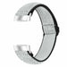 Fitbit Charge 3 elastisches Armband (Schwarz/Weiß)