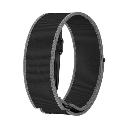 Bandz Garmin Cirqa Nylon Strap for Biceps (Charcoal)
