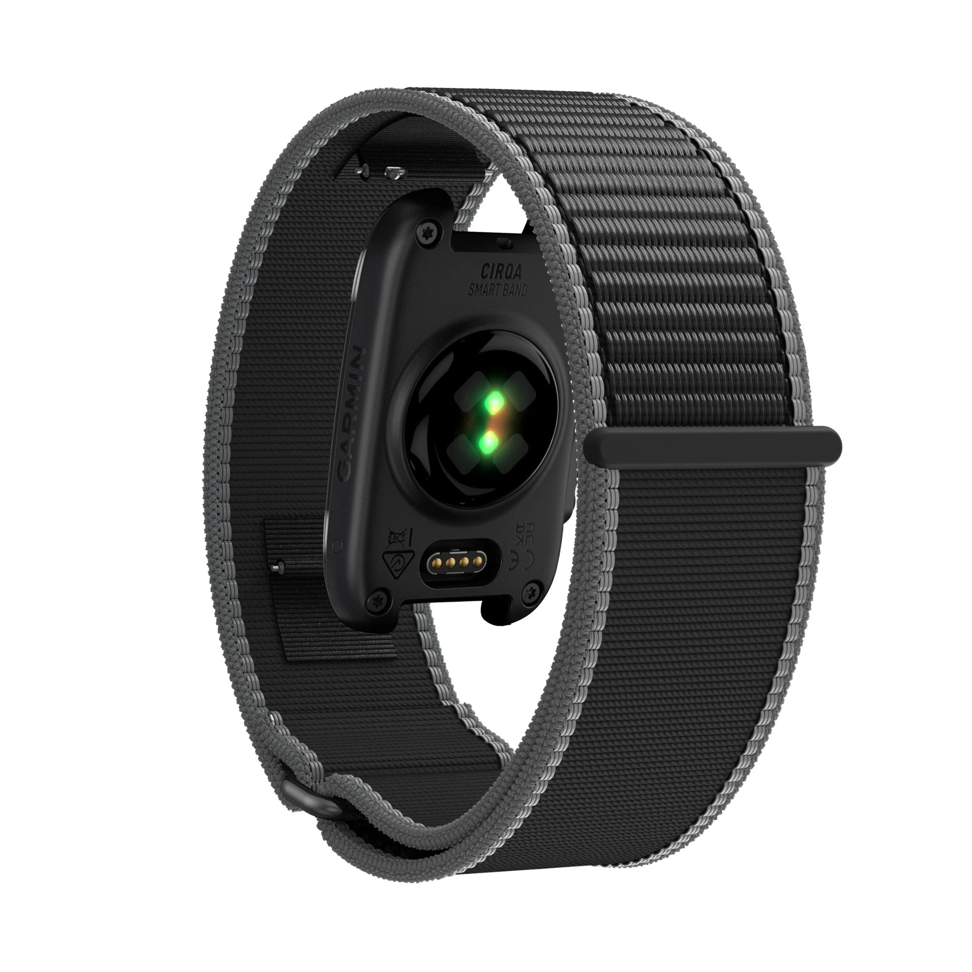 Bandz Garmin Cirqa Nylon Strap 'Classic' (Charcoal)