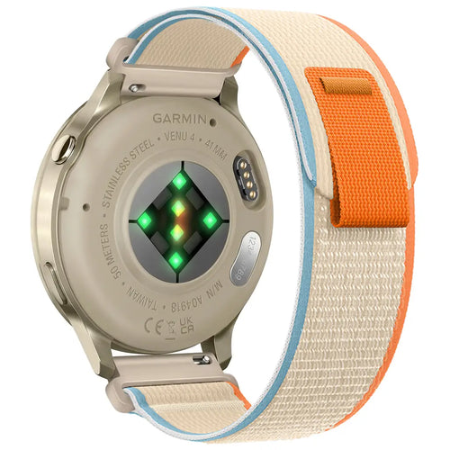 Garmin Forerunner 165 Trail Nylon Strap (Creme)