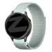 Bandz Garmin Venu SQ Nylon Loop Strap (Light Cyan)