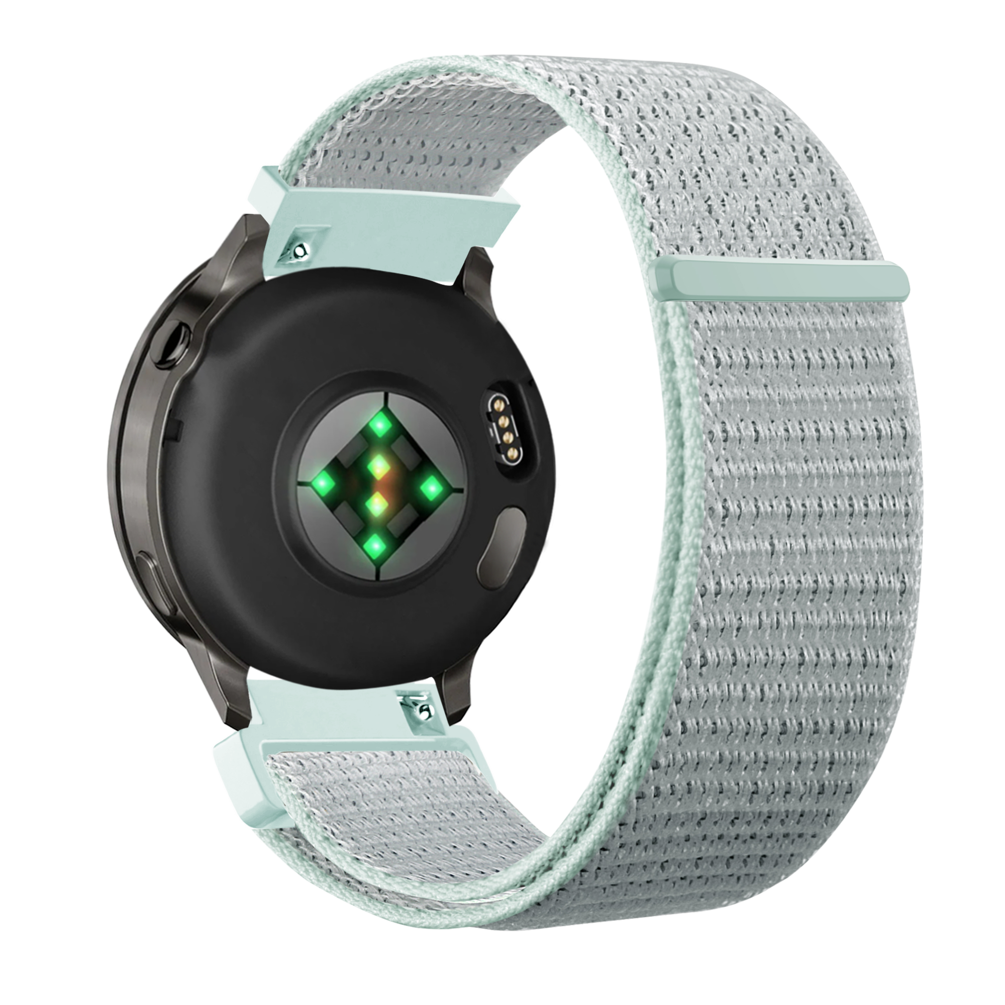 Bandz Garmin Venu 2s Nylon Loop Strap (Light Cyan)