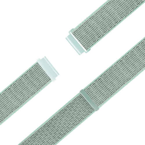 Bandz Garmin Forerunner 245 Nylon Loop Armband (Hell Cyan)