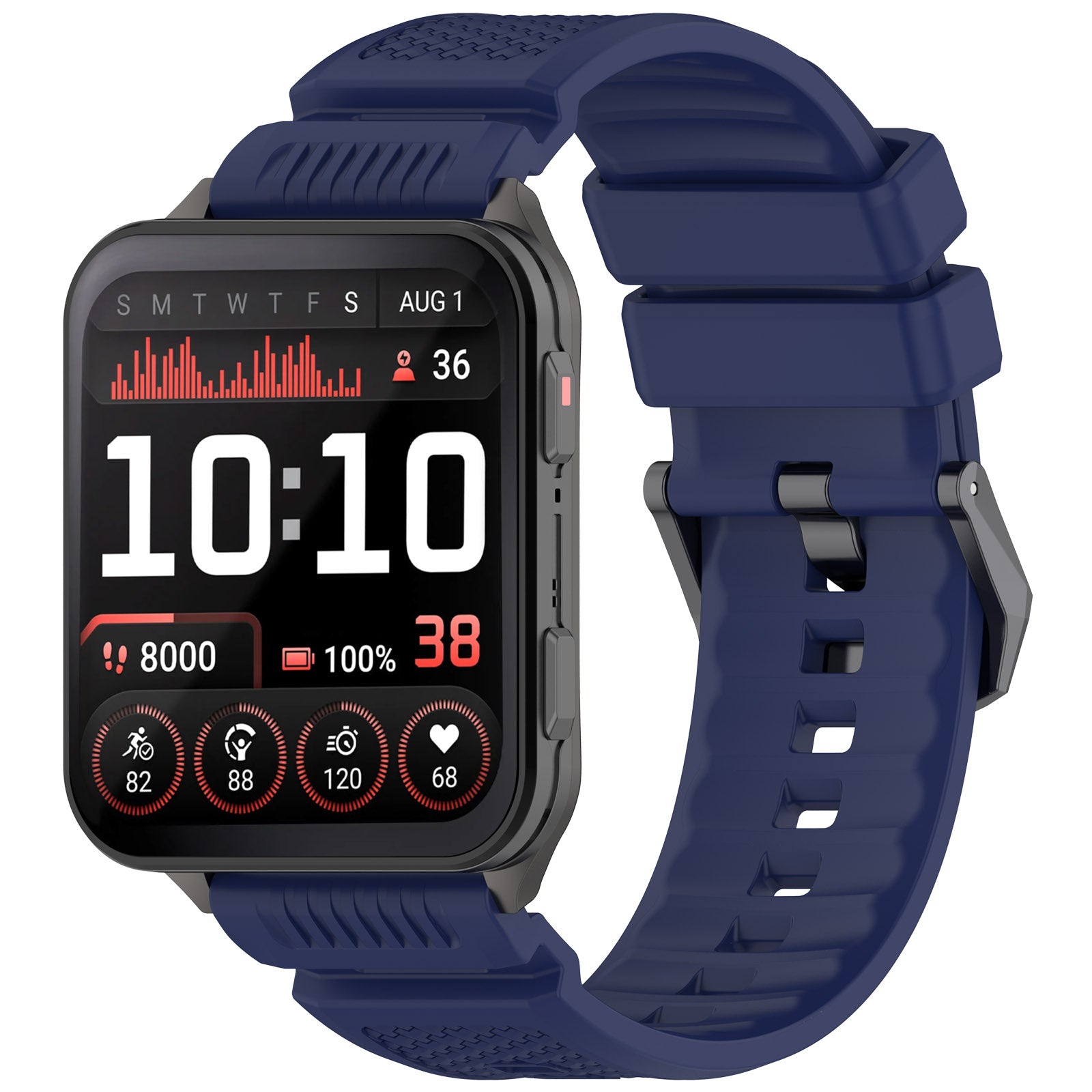 Garmin Venu X1 Silikonarmband (Dunkel Blau)