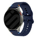 Samsung Galaxy Watch 3 45mm Wave Silicone Strap (Dark Blue)