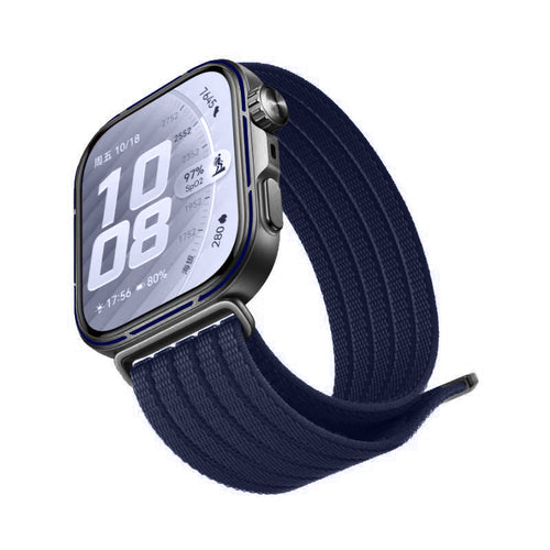 Huawei Watch Fit 3 Ultra Thin Nylon Strap (Dark Blue)