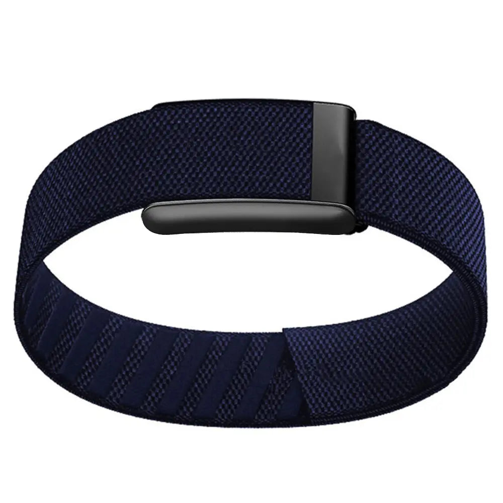 WHOOP 5.0 Biceps Nylon Armband (Dunkelblau)