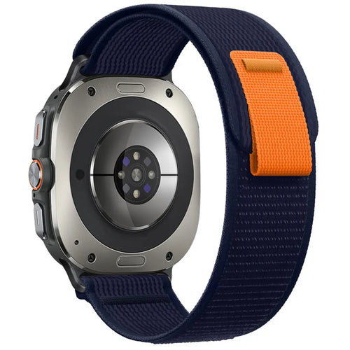 Samsung Galaxy Watch Ultra Trail Nylonarmband (Dunkelblau)