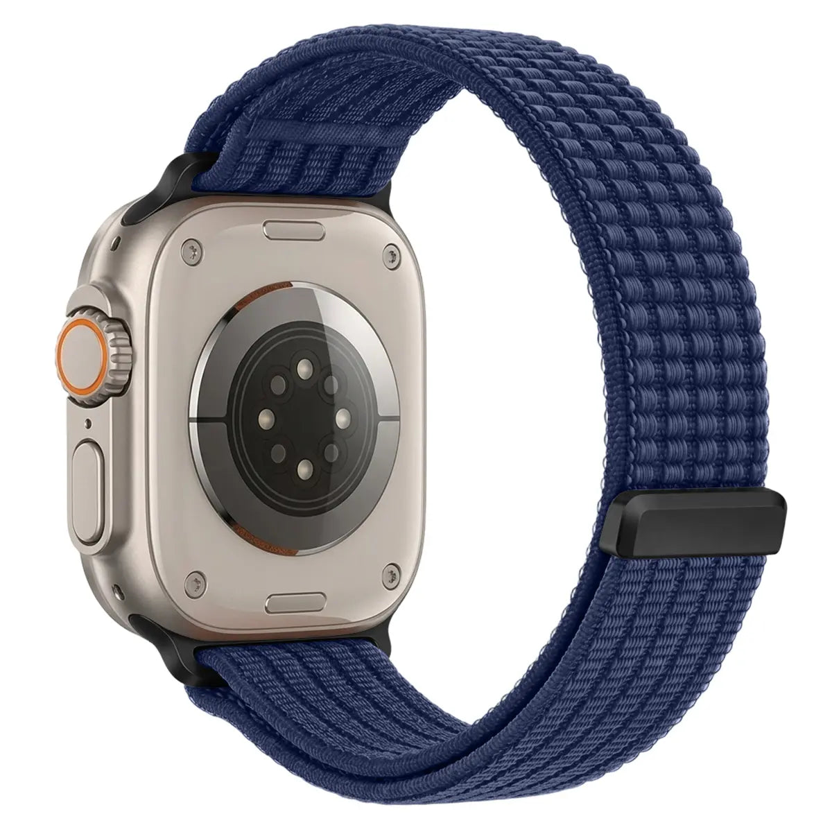 Apple Watch Ultradünnes Nylonband (Azurblau)