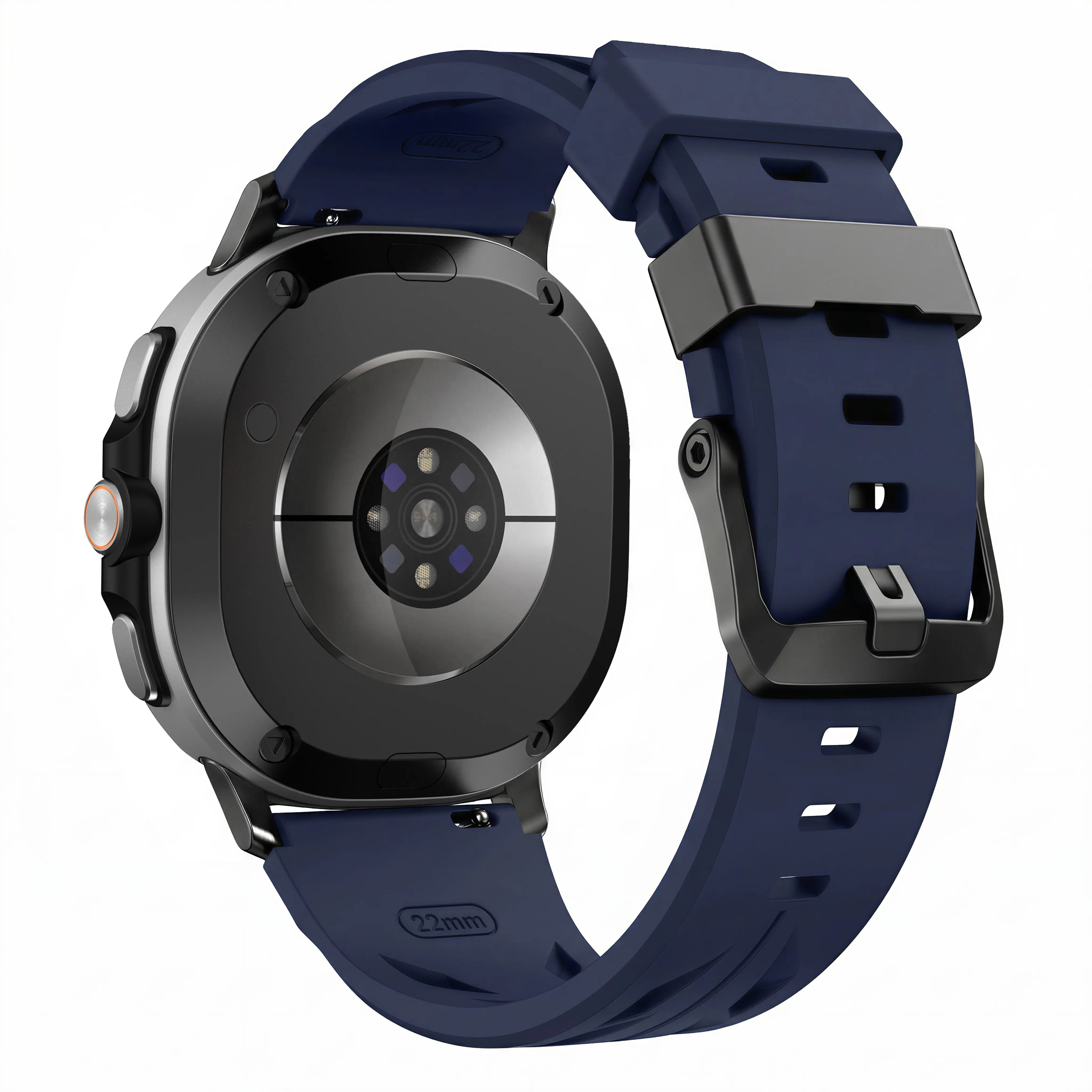 Samsung Galaxy Watch 8 - 44mm Race Silicone Strap (Dark Blue)