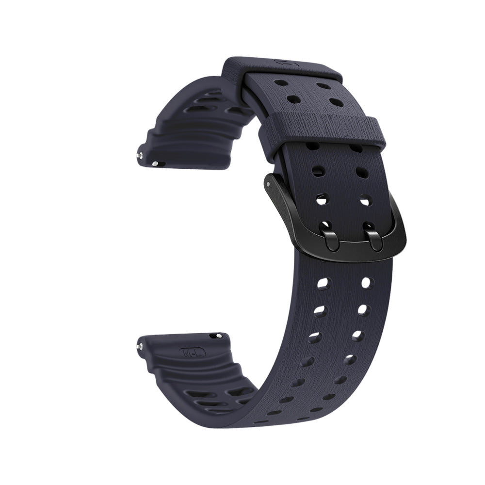 Polar Vantage V3 Silikon-Grain-Armband (Dunkelblau)