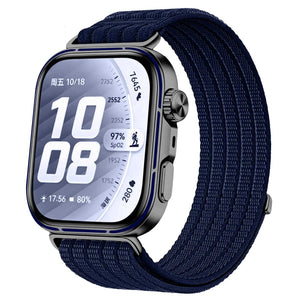 Huawei Watch Fit 3 Ultra Thin Nylon Strap (Dark Blue)
