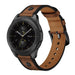 Polar Unite Lederarmband mit Schraubverschluss (Dunkelbraun)