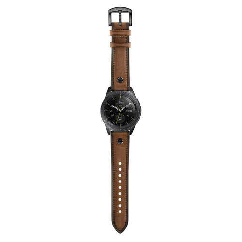 Suunto Vertical 2 Lederarmband mit Schraube (Dunkel Braun)