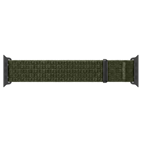 Apple Watch Ultradünnes Nylonband (Dunkelgrün)