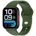 Redmi Watch 4 Silicone Classic Strap (Dark Green)
