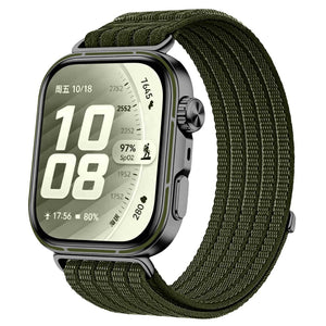 Huawei Watch Fit 5 Ultra Thin Nylon Strap (Dark Green)